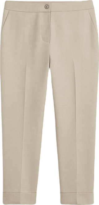 Petite Straight Fit Ankle Leg Pants