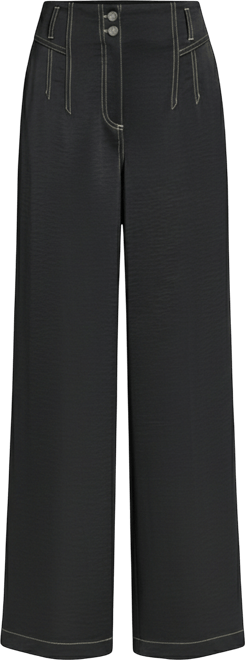 Women's Top Stitch Glazed Dressing Trousers