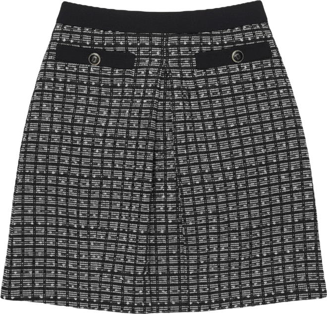 Women's Tweed Mini Skirt