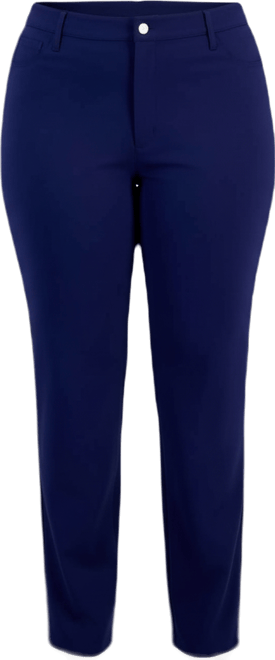Plus Size Lexington Straight-Leg Modern Compression Pants