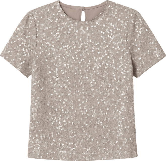 Women's Sequin Detail Top