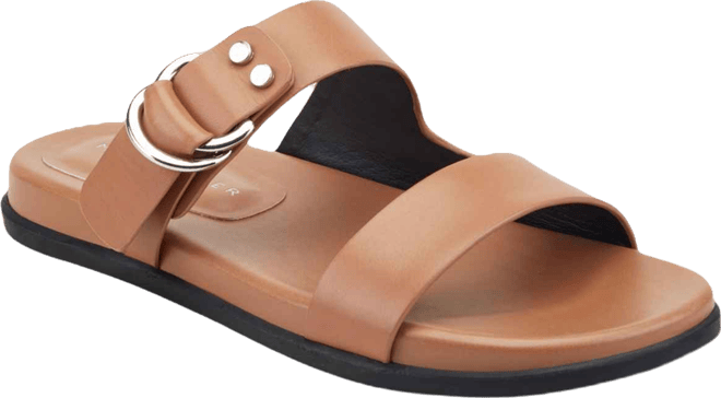 Women's Gia Double Band Flat Slip-On Sandals