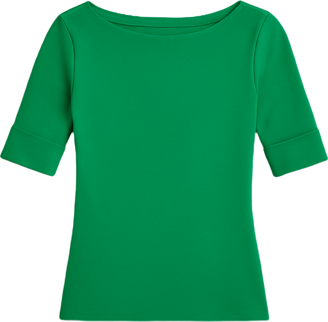 Petite Boat Neck T-Shirt