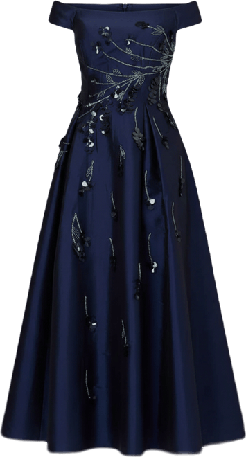 Women's Beaded Off-The Shoulder Dress