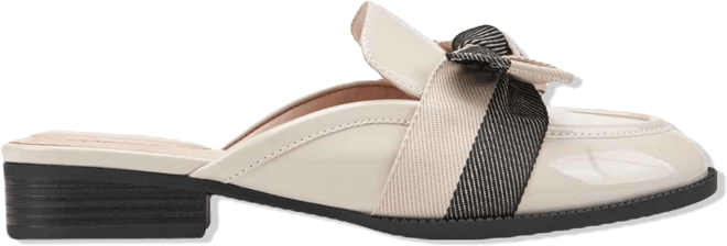 Women's Leilani Bow Slip-On Tailored Mule Loafers