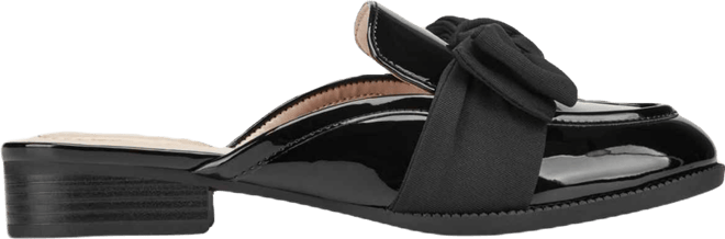 Women's Leilani Bow Slip-On Tailored Mule Loafers