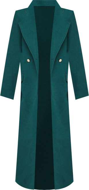 Women's Tie Belt Detail Midi Coat