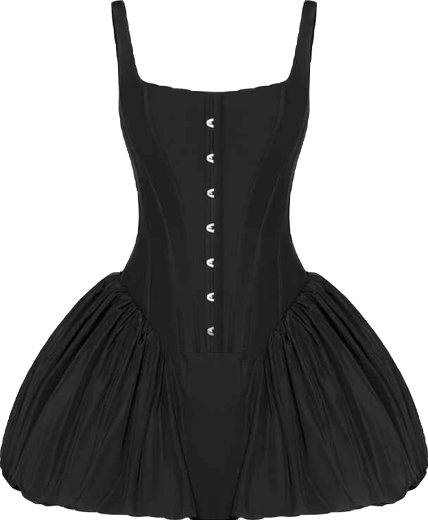 Womens Corset Mini Dress