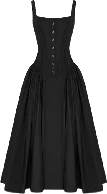 Women's Corset Midi Dress