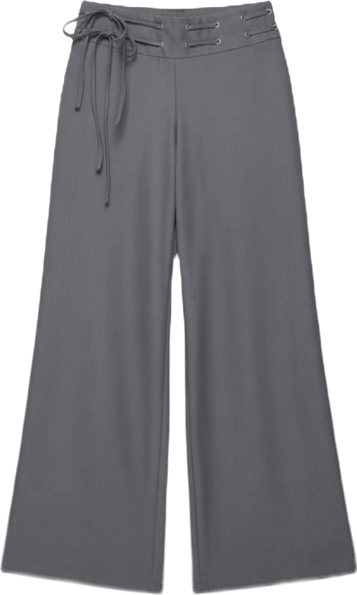 Women's Willard Baggy Lace Up Belt Pants