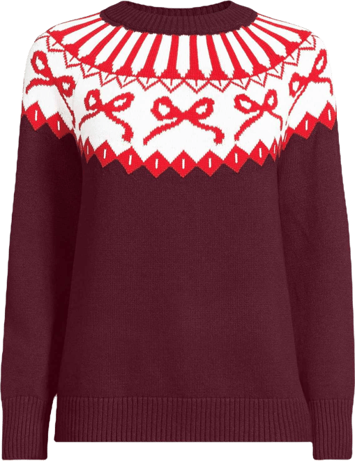 Women's Drifter Jacquard Raglan Crew Neck Sweater