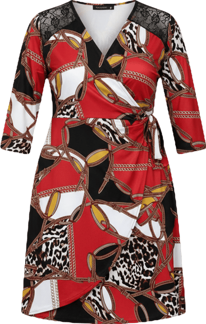 Women's Deanna Wrap Lace Dress