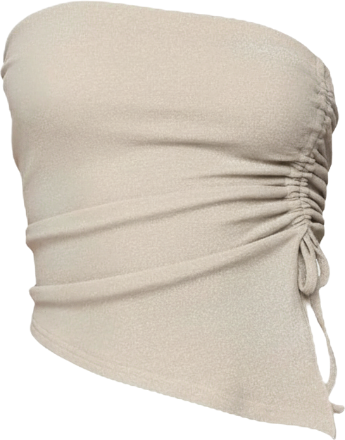Women's Issa Asymmetric Drawstring Strapless Top