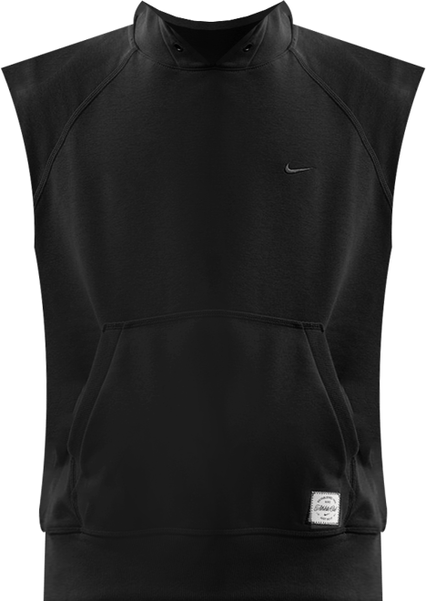 Nike N.A.C. Dri-FIT ujjatlan, kapucnis polár férfi edzőpulóver