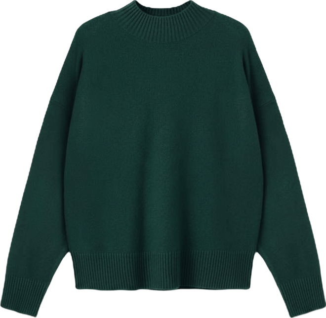 Women's Ribbed Perkins Neck Sweater