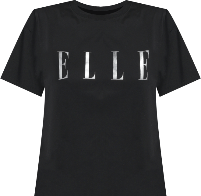 Women's Logo Foil Printed Tee Graphic T-Shirt