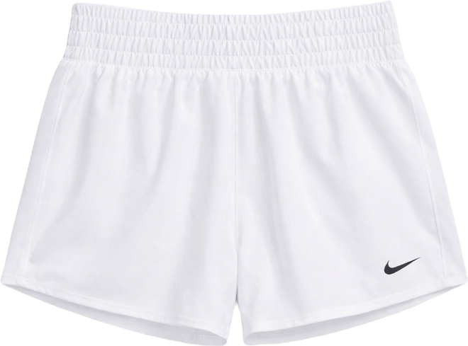Nike One Shorts con forro de ropa interior Dri-FIT de tiro medio de 8 cm para mujer