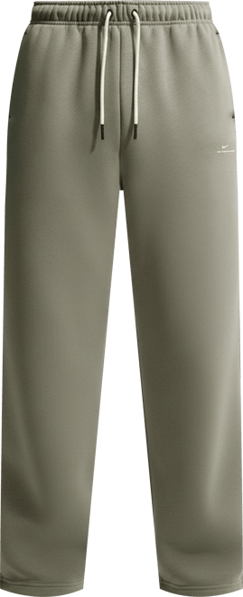 Nike Standard Issue Pants de básquetbol Therma-FIT cepillados con dobladillo abierto para hombre