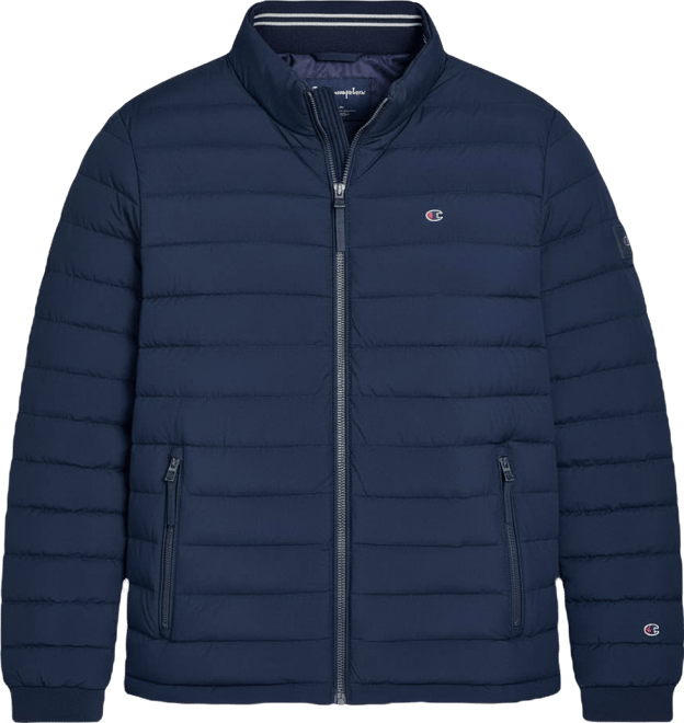 Men's Quilted Long-Sleeve Jacket