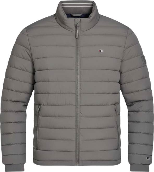 Men's Quilted Long-Sleeve Jacket