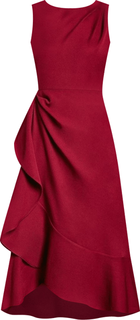 Women's Ruched Satin Bridesmaid Dress