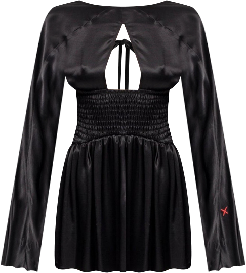 Women's Long Sleeve Mini Dress