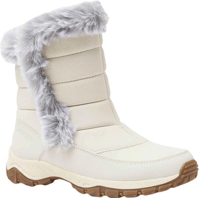 Women's Expedition Faux Fur Waterproof Puffer Snow Boots