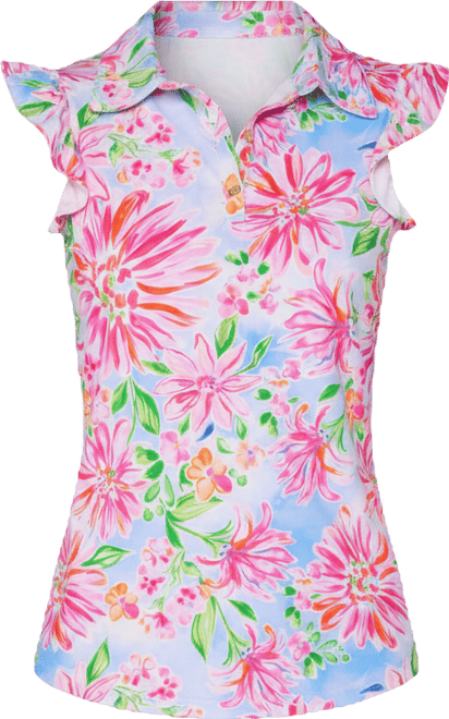 G Lifestyle Ruffle Sleeve Top