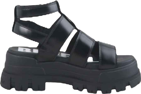 Aspha Gld Platform Sandal