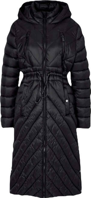 Women's Lightweight Knee Length Packable Coat