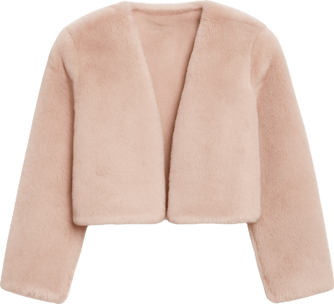 Women's Edge To Edge Faux Fur Coat