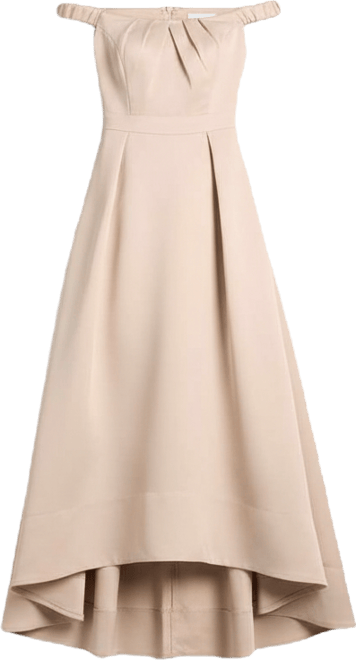 Women's Bardot Fit & Flare Hi-Low Maxi Dress
