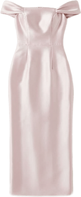 Women's Honoured Twill Bardot Maxi Dress