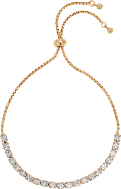 Adjustable Dainty Crystal Bracelet