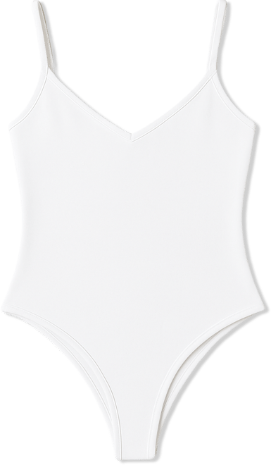 Women's Teaghan V Neck Fitted Bodysuit