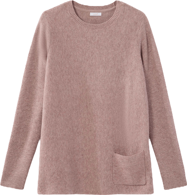 Pure Jill Ribbed One-Pocket Sweater | JJill