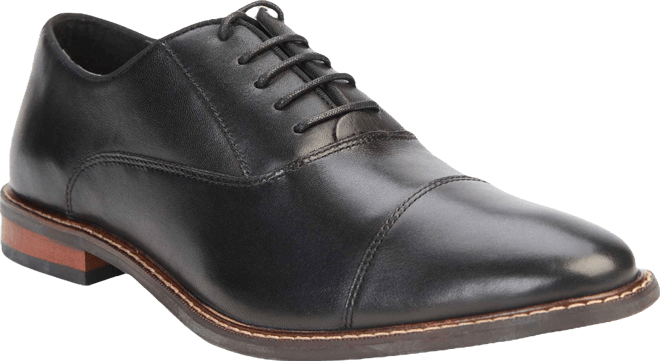 Vince Camuto Men's Loxley Cap Toe Oxford - Black - Oxfords