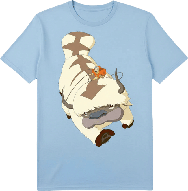 Logovision Men's  Aang Appa T-Shirt
