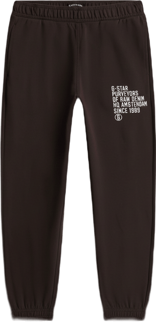 Men's Print Loose Tapered Sweatpants