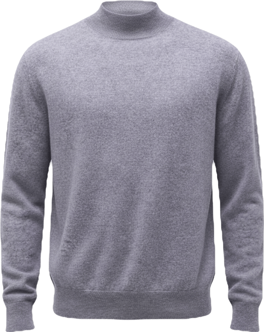 Men's Timeless Mock Neck Cashmere Sweater