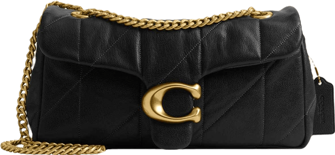 Soft Quilted Tabby Leather Shoulder and Crossbody Bag