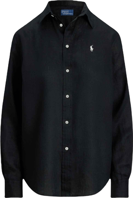 Women's Classic-Fit 100% Linen Shirt