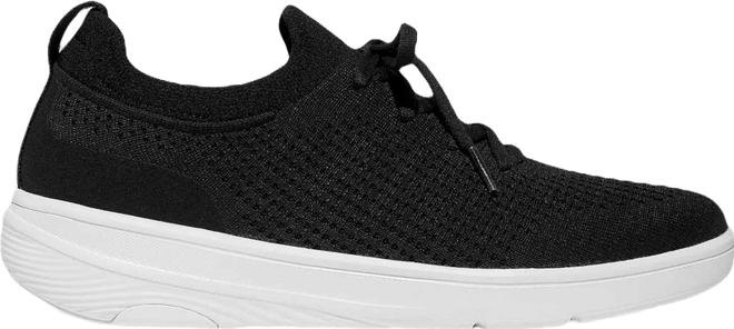 Women's Super-q Knit Slip-On Lace-Up Sneakers