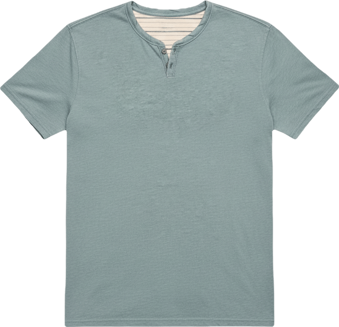 Men's Venice Burnout Notch Neck T-shirts