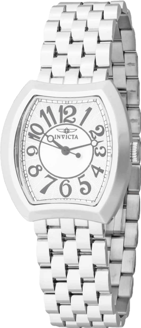Women's 15038 Angel Quartz 3 Hand Silver Dial Watch