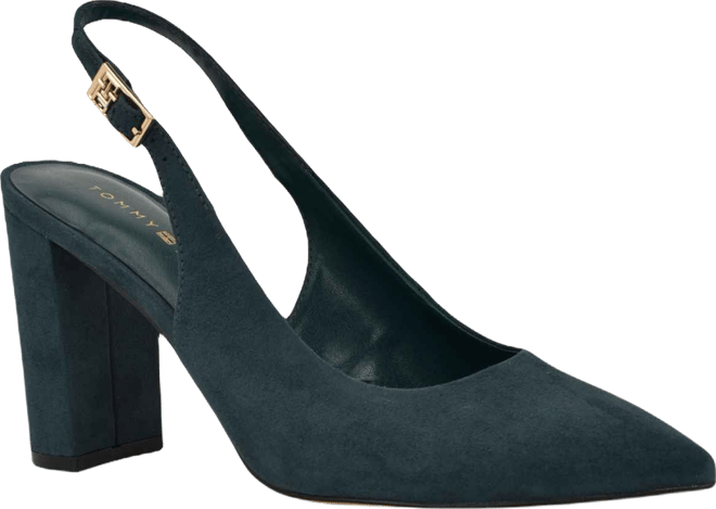 Women's Azalee High Block Heel Slingback Pumps