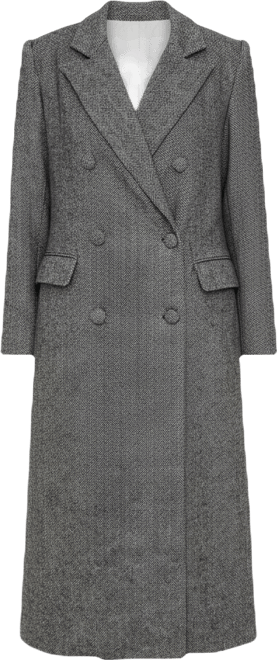 Women's Jakki Tailored Herringbone Print Coat