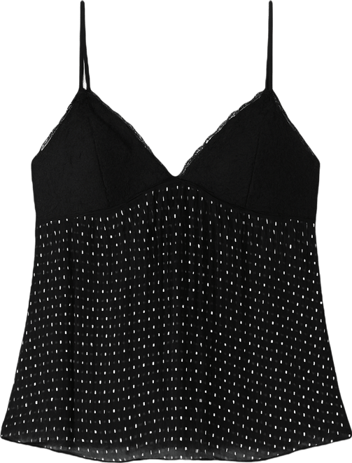 Women's Rhian Lacey Pleated Babydoll Top