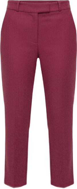 Women's Pandora Tapered Herringbone Print Trouser