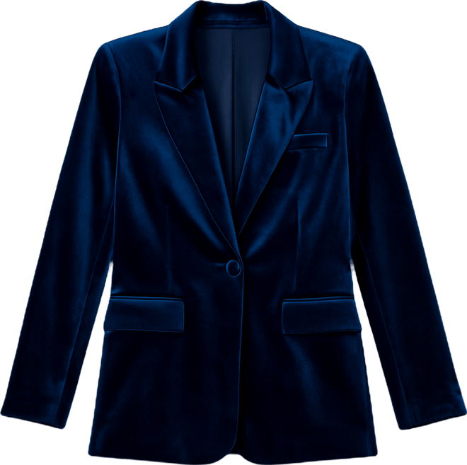 Women's Valerie Tailored Velvet Blazer